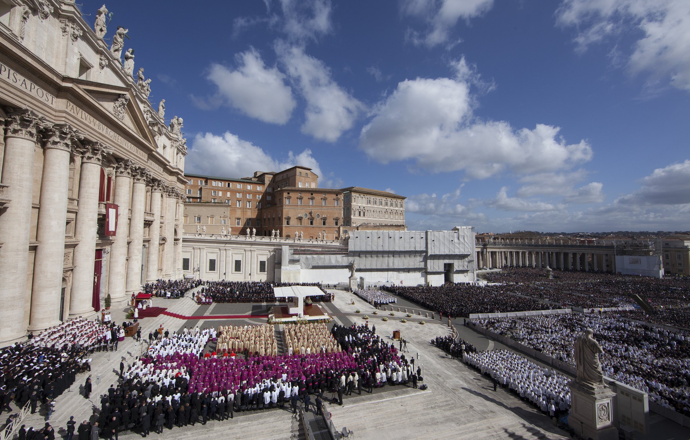 Gulf Pine Catholic- Pope Francis celebrates inaugural Mass in St. Peter ...